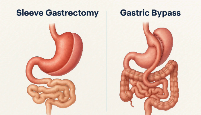 Sleeve Gastrectomy vs Gastric Bypass: Which Is Better for You? | Expert Guide by a Bariatric Surgeon in Whitefield Bangalore