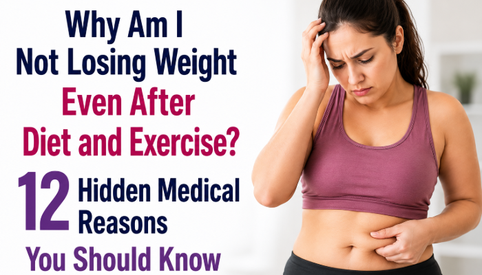 Why Am I Not Losing Weight Even After Diet and Exercise? 12 Hidden Medical Reasons You Should Know